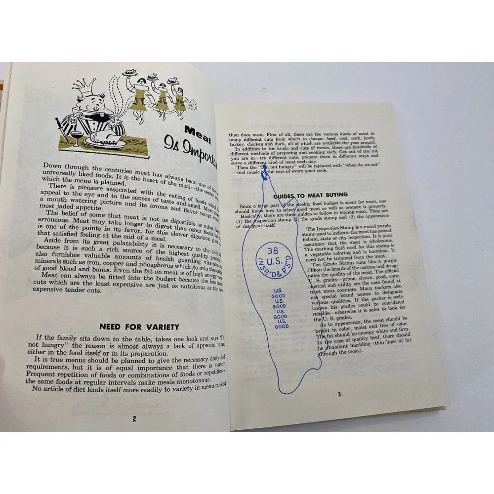 Cutco Vintage Cook Book World's Finest Cutlery‎ 1961 Volume 1 Hardcover